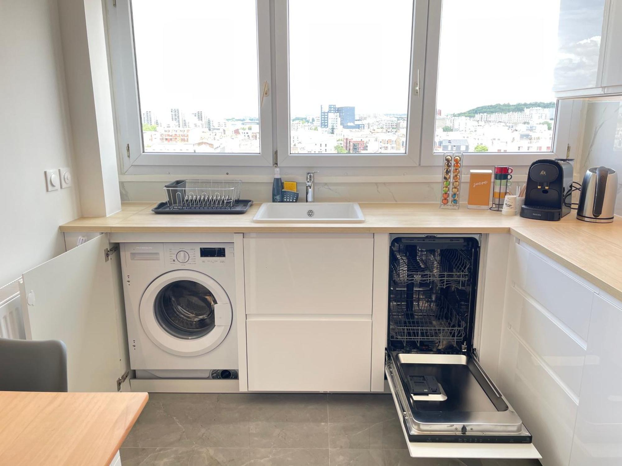 Paris Pantin Magnifique Appartement 4 Pieces De 108M2 Avec 2 Parking Interieur - Tres Cosy Pour 1 A 12 Personnes - Entierement Refait A Neuf Entire Apartment Luxurious And Warm - Pantin Paris 19 Eme Free Wifi Gratuit Exterior foto